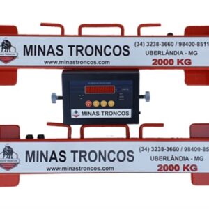 Balança para gado - Barras com Indicador de Pesagem