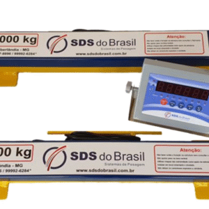 Balança para gado - Barras com Indicador de Pesagem